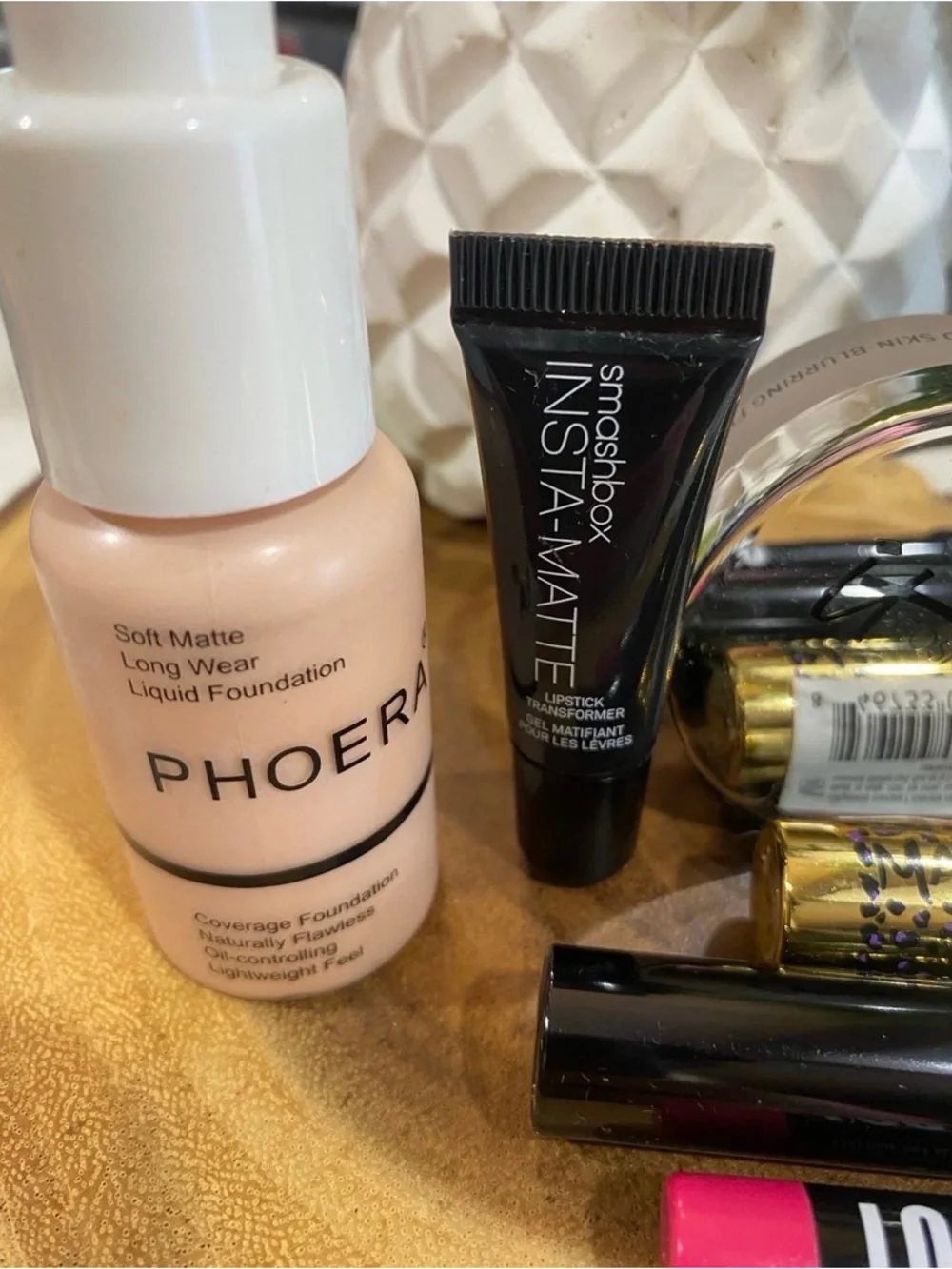 Smashbox Black & Pink Makeup Finishing Set